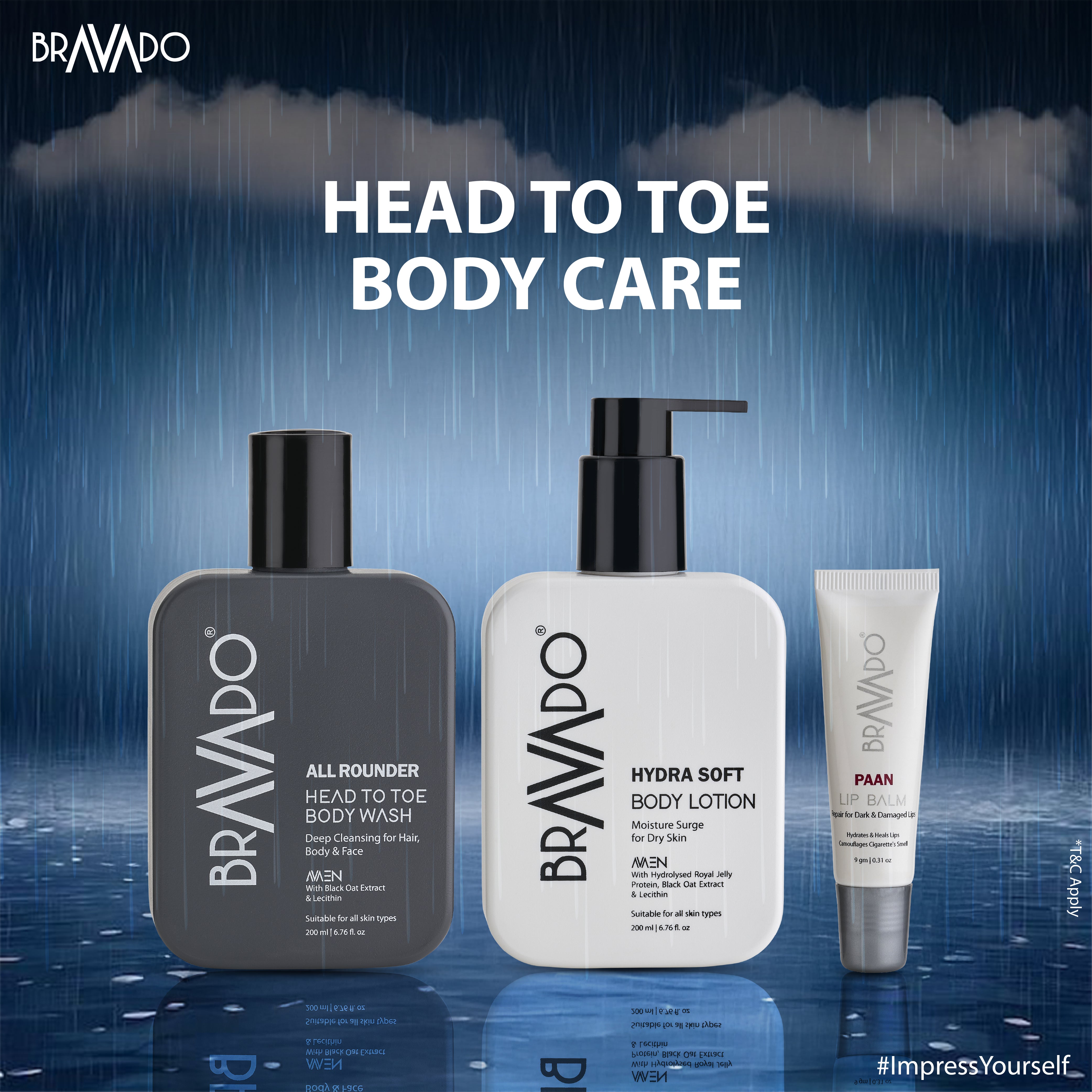 Bravado Head to Toe Body Care